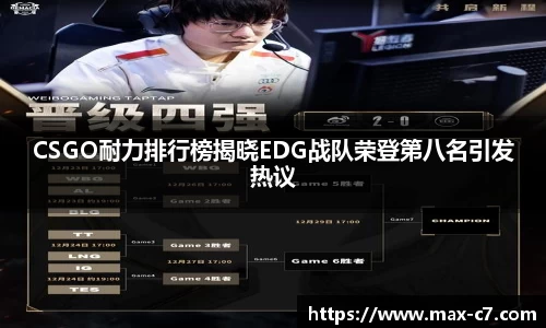 CSGO耐力排行榜揭晓EDG战队荣登第八名引发热议